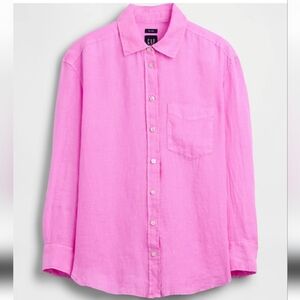 GAP 100% Linen Oversized Shirt